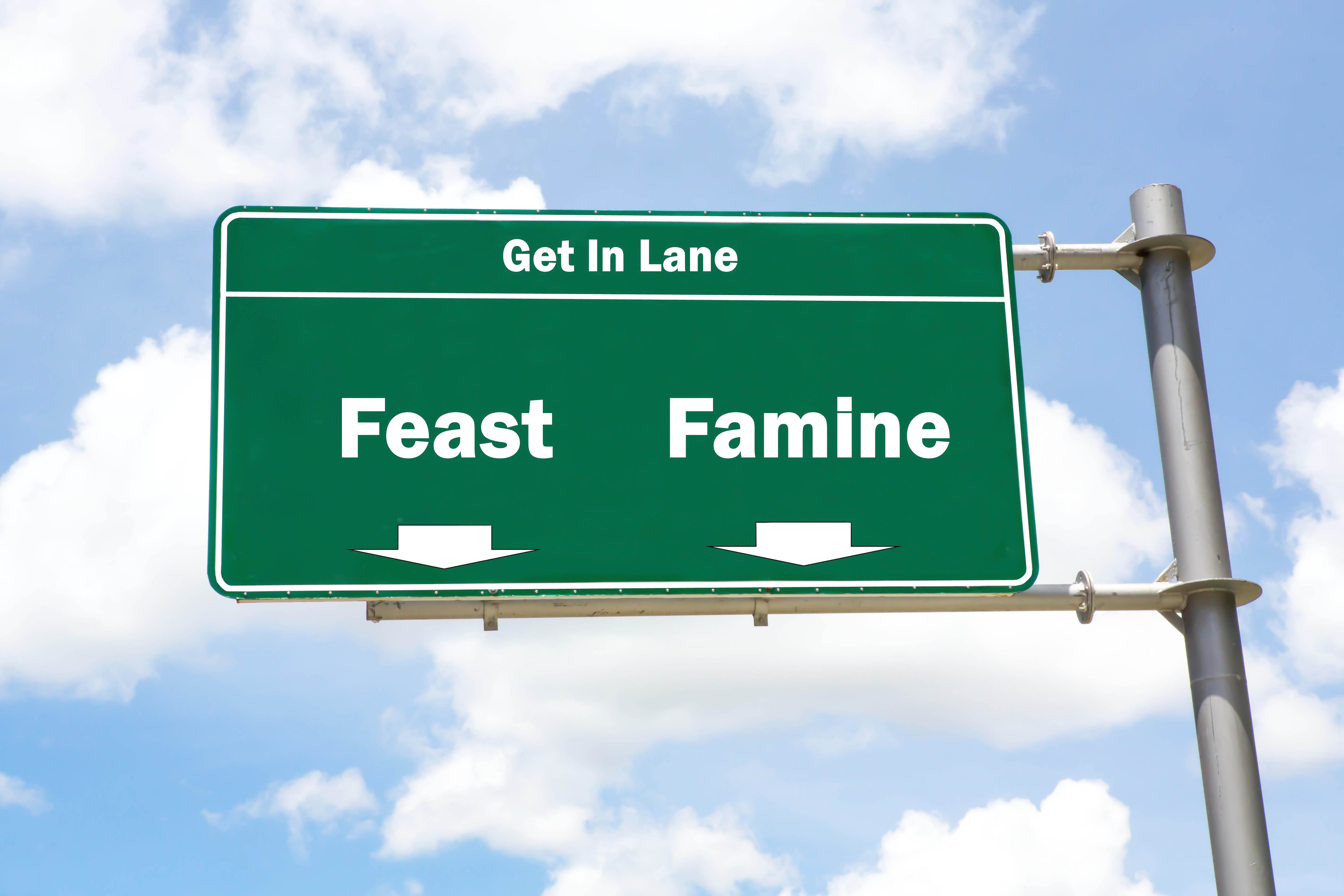 Riding the Waves The Feast or Famine Nature of Being a Consultant